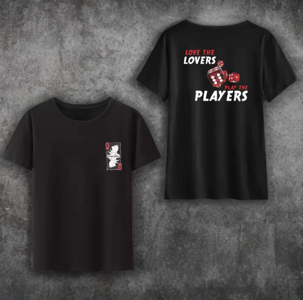 Tričko • love the lovers, play the players