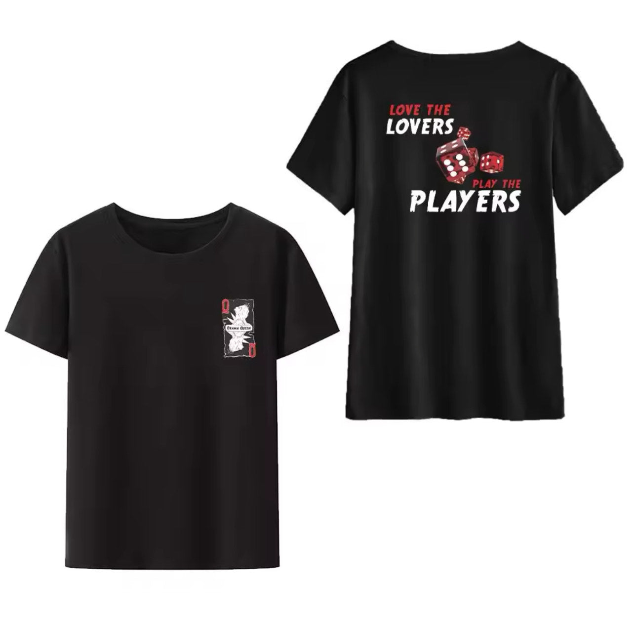 Tričko • love the lovers, play the players